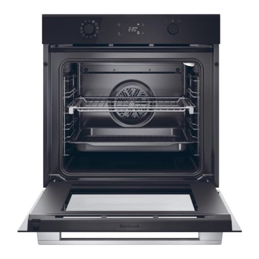Horno eléctrico Haier I-Direct Series 2 H6 ID2P5B3YTX 78 litros Negro autolimpieza pirolítica e hidrolítica Wi-Fi