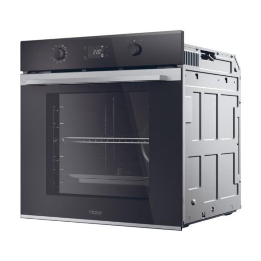 Horno eléctrico Haier I-Direct Series 2 H6 ID2P5B3YTX 78 litros Negro autolimpieza pirolítica e hidrolítica Wi-Fi