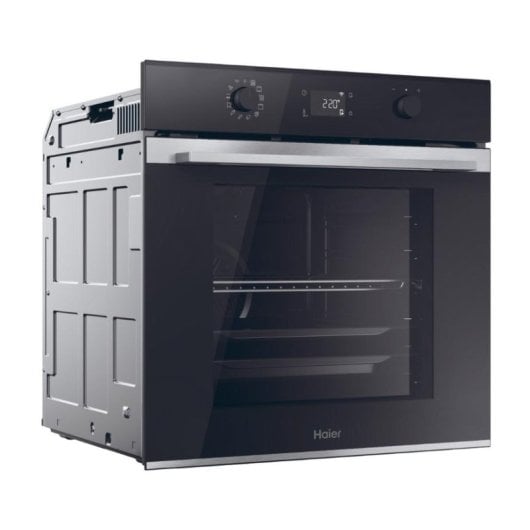 Horno eléctrico Haier I-Direct Series 2 H6 ID2P5B3YTX 78 litros Negro autolimpieza pirolítica e hidrolítica Wi-Fi