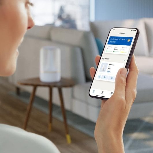 Humidificateur Philips 1000 series Blanc 3L Aromathérapie Connecté Air+