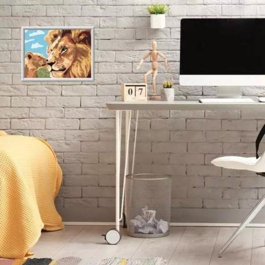 Kit de pintura por números Ravensburger 23976 con 14 pinturas y brocha