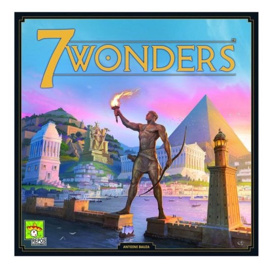 Juego de mesa Asmodee 7 Wonders Nordic V2 estrategia multilingüe ampliable