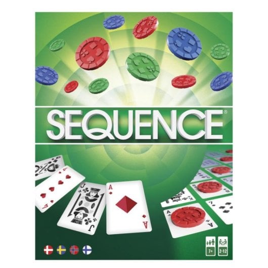 Jogo de tabuleiro Asmodee Sequence The Board Game Nordic multijogador expansível