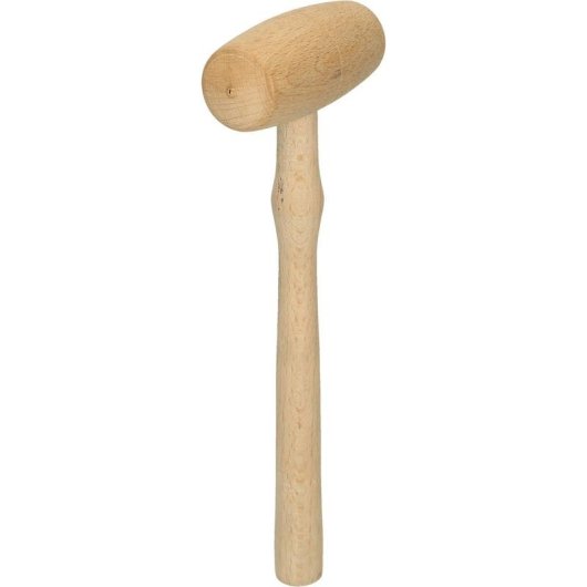 Masse KS Tools 140.5231 Bois 24 cm 160 g poignée bois