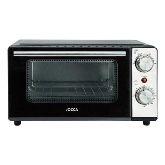 Horno elettrico Jocca 2330 11 litri Nero compatto con timer e accessori