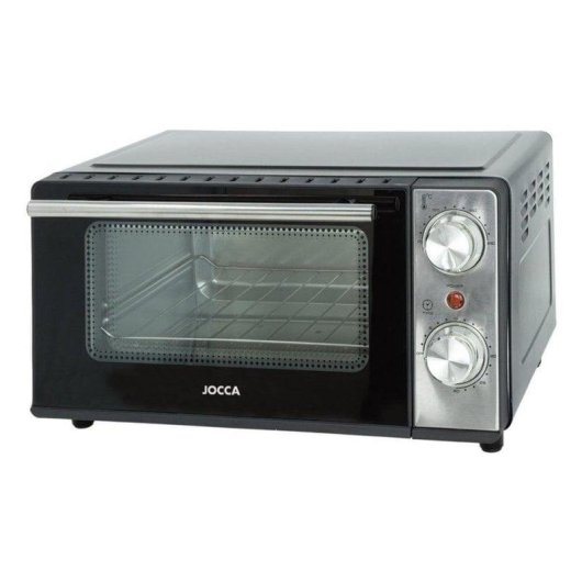 Horno elettrico Jocca 2330 11 litri Nero compatto con timer e accessori
