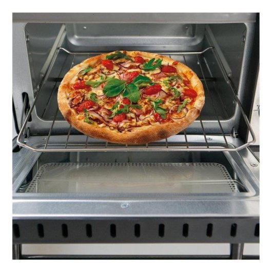 Horno elettrico Jocca 2330 11 litri Nero compatto con timer e accessori