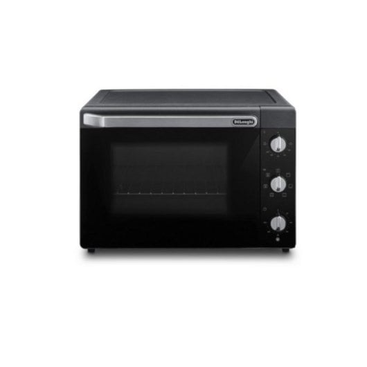 Horno elektrischer De'Longhi EO 40123.S 40 L Schwarz mit Rotisserie und Konvektion