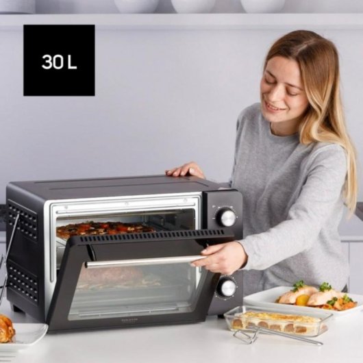 Horno elétrico Taurus Horizon 30 30L Preto com grelha e rotisserie