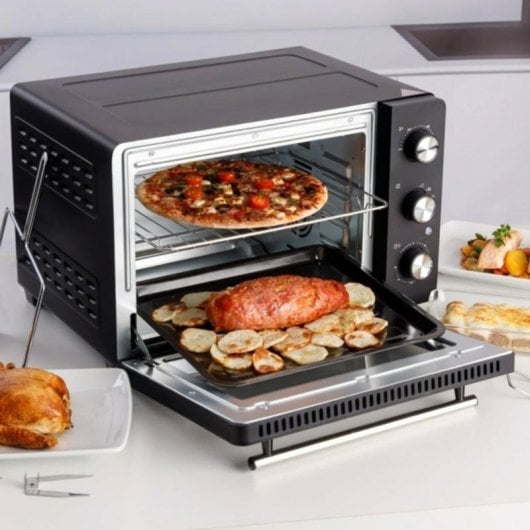 Horno elétrico Taurus Horizon 30 30L Preto com grelha e rotisserie