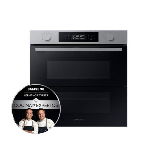 Horno eléctrico Samsung NV7B4530ZAS/U1 76 litros Inox Dual Cook Flex pirolítico