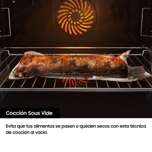 Horno eléctrico Samsung NV7B4530ZAS/U1 76 litros Inox Dual Cook Flex pirolítico