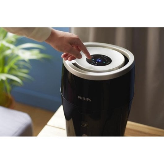 Luftbefeuchter Philips HU4813/10 NanoCloud Schwarz Silber Automatik Display