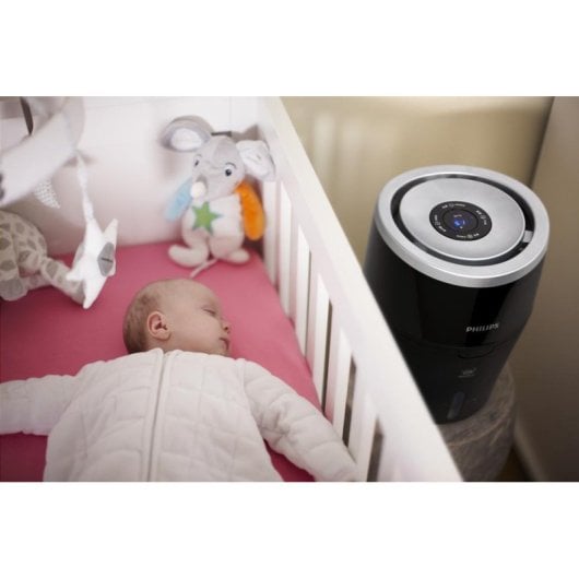 Luftbefeuchter Philips HU4813/10 NanoCloud Schwarz Silber Automatik Display