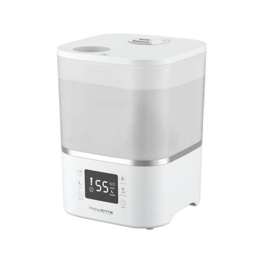 Humidificateur Rowenta Aqua Boost HU4020 Blanc Argent LED 2,5L 115W Ultrasonique