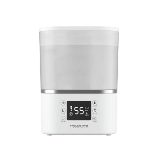 Humidificateur Rowenta Aqua Boost HU4020 Blanc Argent LED 2,5L 115W Ultrasonique