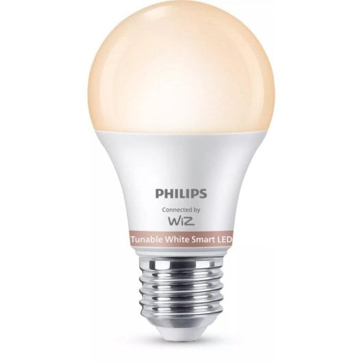 Lâmpada Inteligente Philips WFB 60W A60 E27 827-65 TW 2PF/6 Wi-Fi Bluetooth 2700K Pack 2