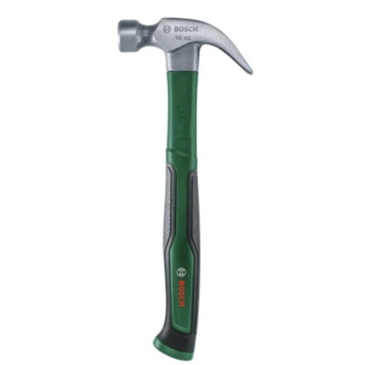 Marteau de charpentier Bosch 1600A02ZA2 acier carbone poignée fibre de verre