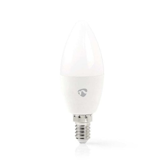 Lâmpada LED Nedis WIFILRC10E14 E27 4.9W RGBW Wi-Fi SmartLife