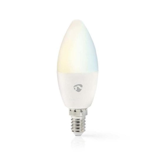 LED-Lampe NEDIS SmartLife E27 4,9W 470lm dimmbar WiFi CCT Candle