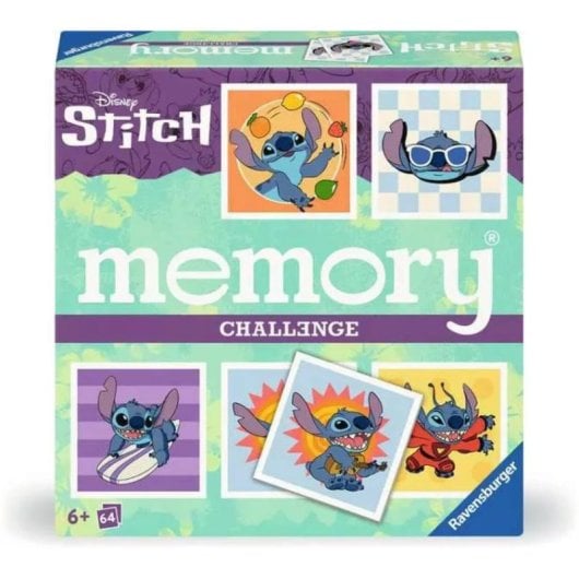 Jogo de tabuleiro Ravensburger 24697 Memória 64 cartas multicolorido