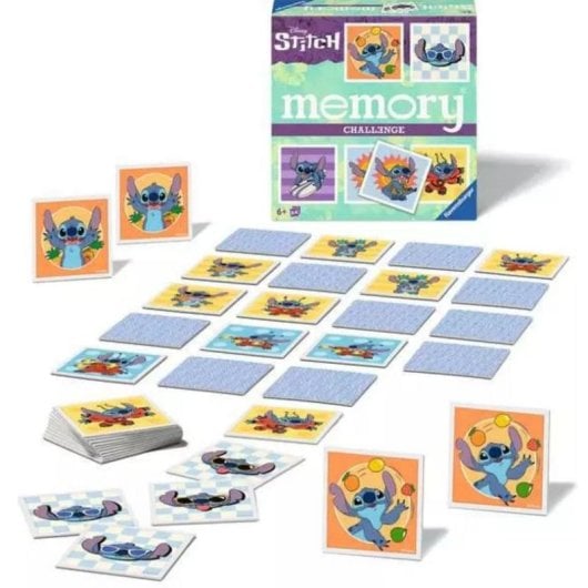 Jogo de tabuleiro Ravensburger 24697 Memória 64 cartas multicolorido