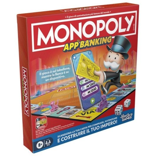 Jogo de Tabuleiro Hasbro Monopoly G1424103 Simulação Económica Multijogador