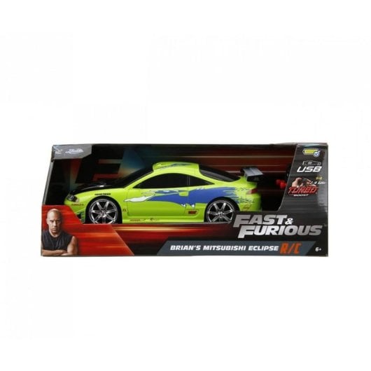 Auto Jada 253206014 1:16 Elektro Mitsubishi Eclipse Grün RF 2.4 GHz