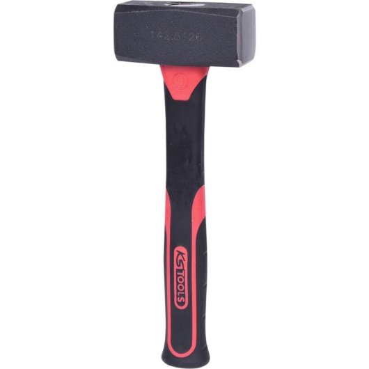 Marteau KS Tools 142.5126 Acier Manche Fibre de Verre 1,36 kg 26 cm