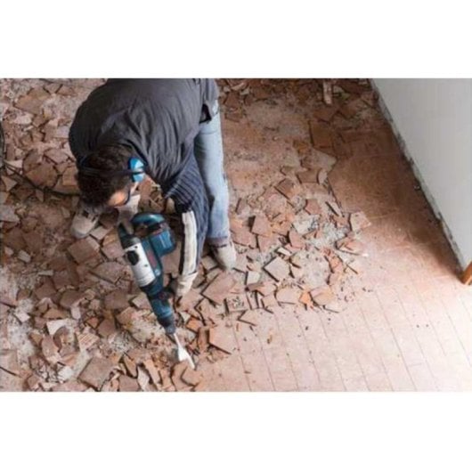 Martelo de Demolição Bosch GSH 7 VC 1500 W 13 J Preto Azul