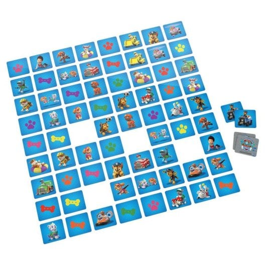 Juego de mesa Spin Master Memo Patrulla Canina 72 cartas maletín metálico