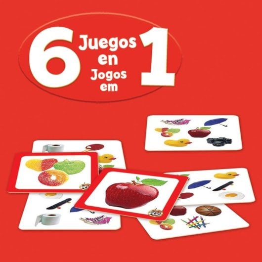 Jogo de Cartas Educa Lince Go! 70 Cartas Multicolorido Para 2-6 Jogadores