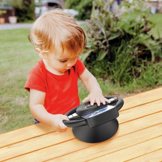 Jogo Educativo InfiniFUN Mi Primer Volante Eletrónico sons luzes 50 sons