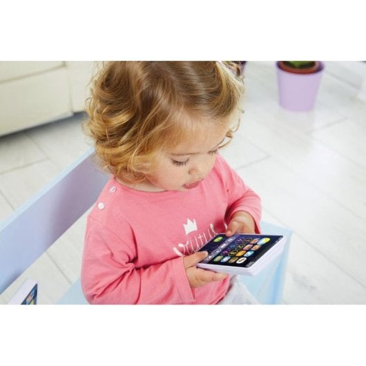 Jogo educativo InfiniFUN Mi Primer Smartphone sons luzes multicolorido