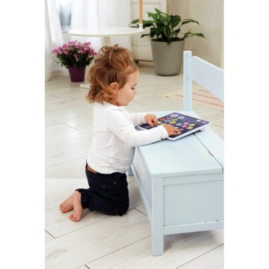 Tablet educativa InfiniFUN Mi Primera Tablet multicolor táctil y sonora