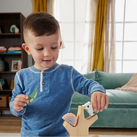 Jogo educativo Fisher Price HXT87 madeira multicolorido 10 peças