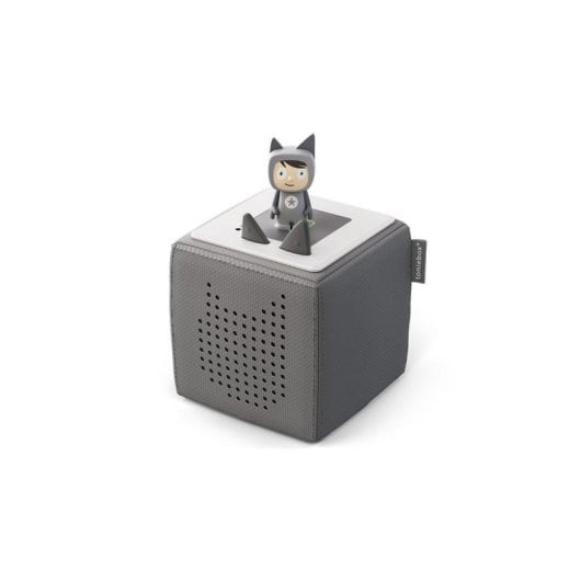 Caixa musical Tonies 03-0009 Volume ajustável Compatível Android iOS Cinzento