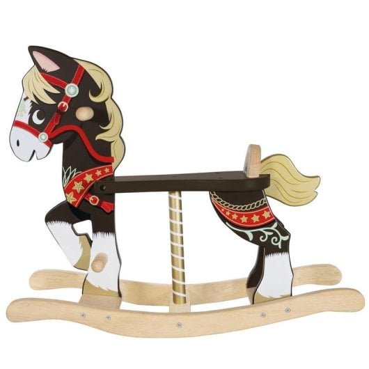 Cavalo de Balanço Le Toy Van Rocking Horse Madeira Multicolorido Interior