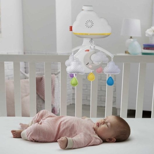 Móvil para bebé Fisher Price GRP99 con luz nocturna y sonido