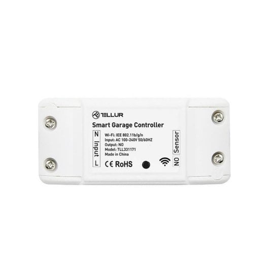 Relé Wi-Fi Tellur TLL331171 Control puerta garaje Compatible Android iOS