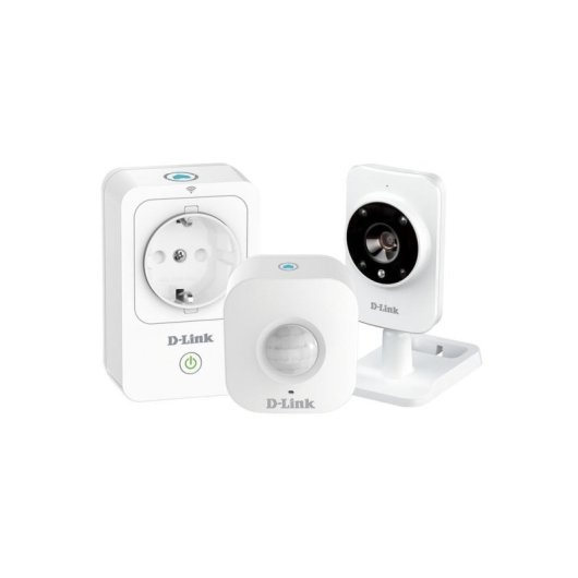 Alarm D-Link DCH-100KT Wi-Fi 4 Kabellos Innen Kit Weiß
