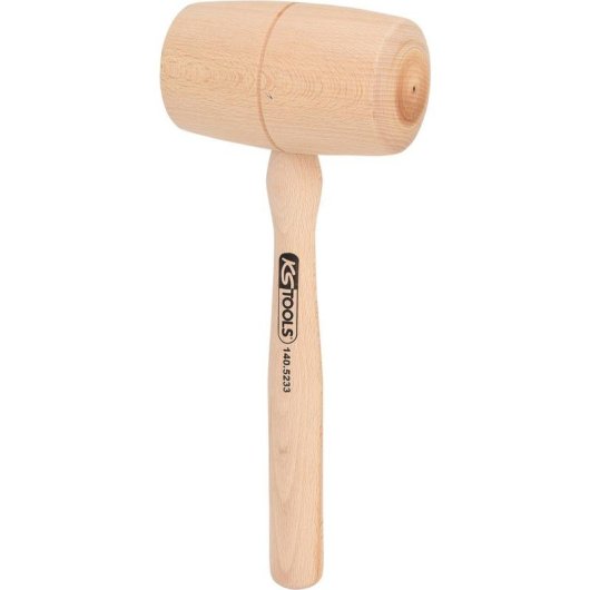 Mallet KS Tools 140.5233 Bois 36 cm 560 g poignée bois