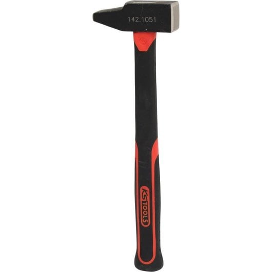 Marteau d’ajusteur KS Tools 142.1051 acier manche bois 400 g 31 cm