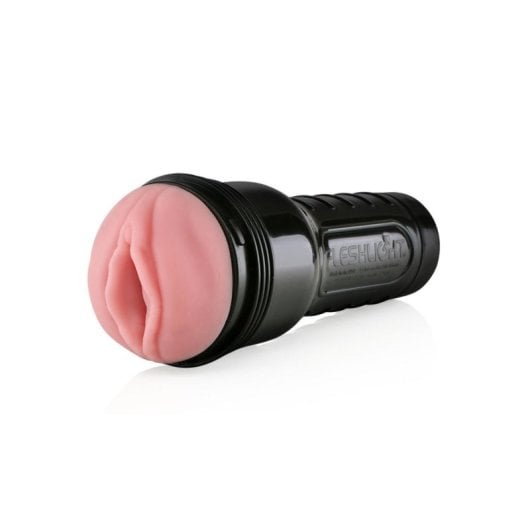 Masturbador Fleshlight Pink Lady Destroya Silicone Vagina 247 mm Preto Rosa