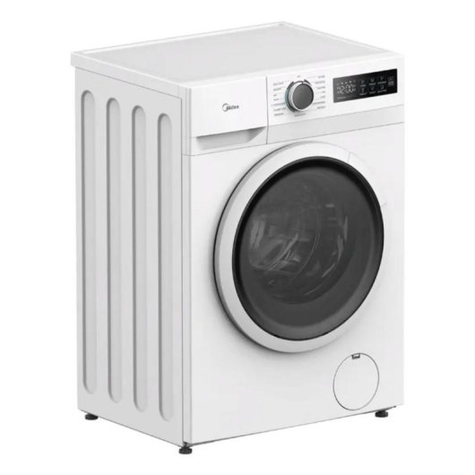 Lavadora Midea MF110W90BA10 Carga Frontal 9 kg 1351 rpm Clase A Blanca TurboWash