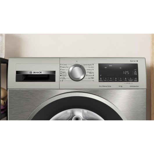 Máquina de Lavar Roupa Bosch Serie 6 WGG256Z1ES 10 kg 1600rpm A Inox Motor EcoSilence