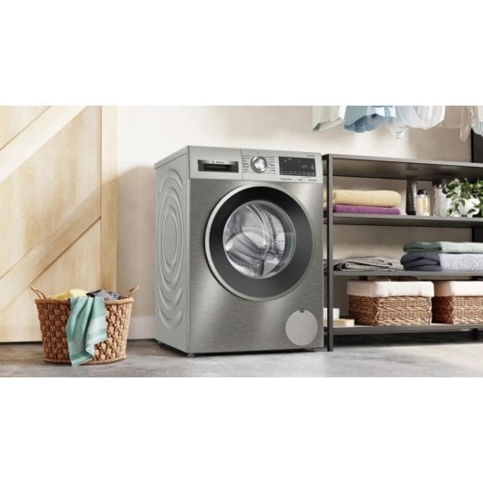 Máquina de Lavar Roupa Bosch Serie 6 WGG256Z1ES 10 kg 1600rpm A Inox Motor EcoSilence