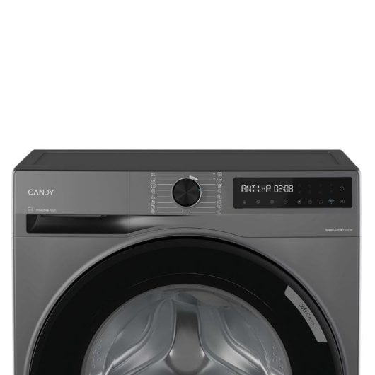 Lavadora Candy BR 49SBL8G-S Carga Frontal 9 kg 1400 rpm A Gris WiFi Inverter