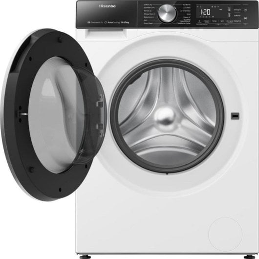 Lavasecadora Hisense 10,5kg A WD5S1045BW con Wi-Fi y motor inverter