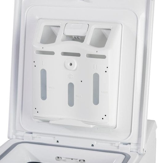 Lave-linge Aspes ALCS8301AI Top 8kg 1250rpm Classe A Blanc Vapeur LED